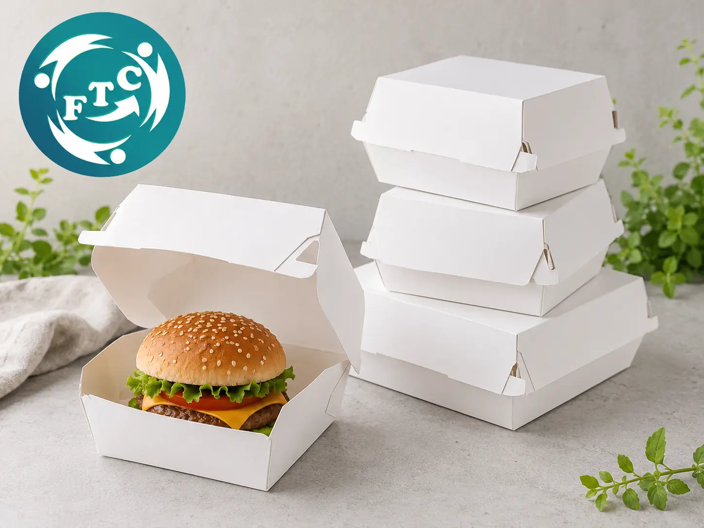 Bao bì đẹp góp phần làm nổi bật giá trị của từng chiếc hamburger trước khi đến tay thực khách