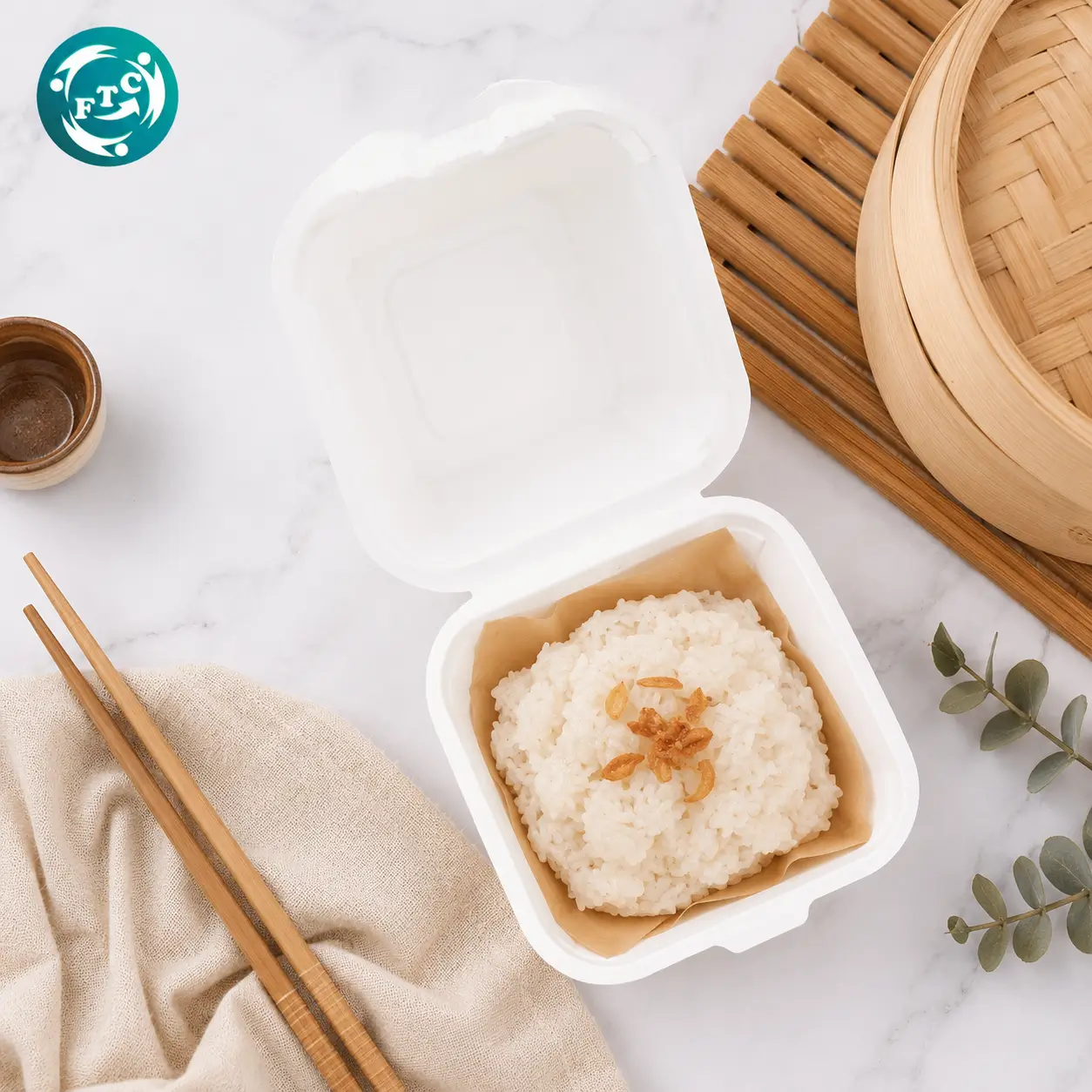 Mỗi suất xôi mang đi trở nên chuyên nghiệp hơn với hộp giấy đựng xôi có nắp