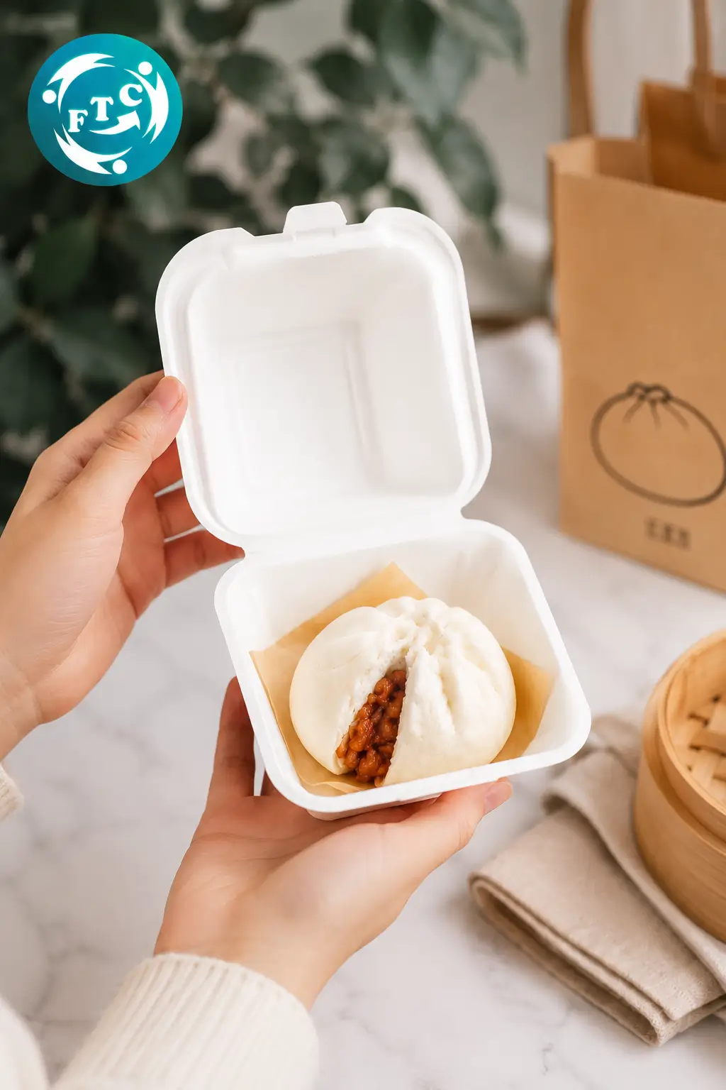 Hộp giấy đựng bánh bao đồng hành cùng các cửa hàng trong việc nâng cao chất lượng phục vụ