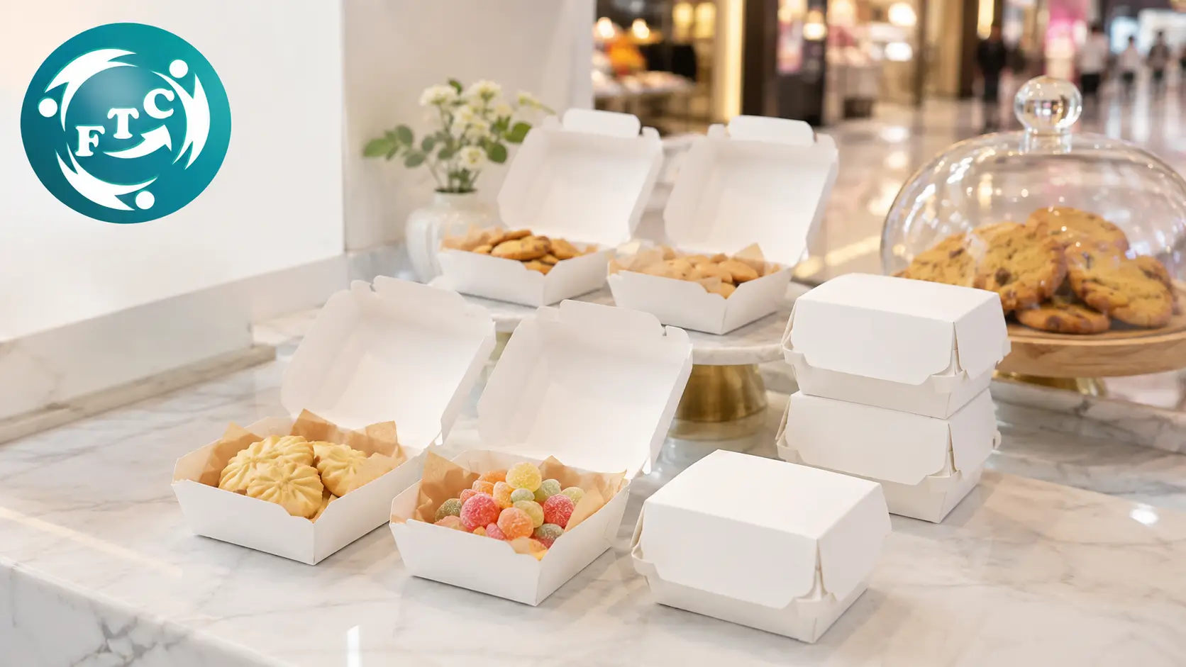 Hộp giấy đựng bánh kẹo là điểm chạm đầu tiên giúp thương hiệu tạo ấn tượng với khách hàng